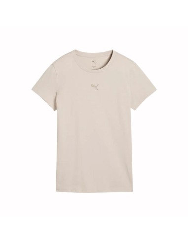 CAMISETA PUMA MUJER ESS CENTERED BEIGE 692916-82