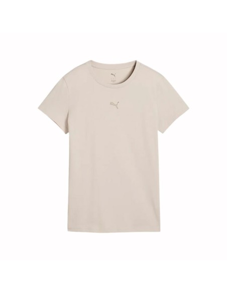 CAMISETA PUMA MUJER ESS CENTERED BEIGE 692916-82