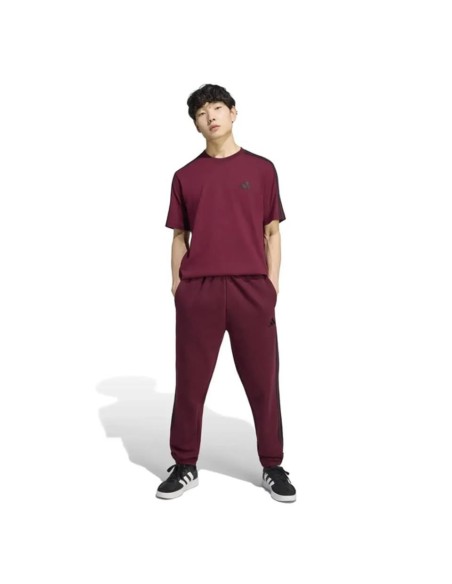 CAMISETA ADIDAS ESSENTIALS 3 GRANATE HOMBRE KY4120