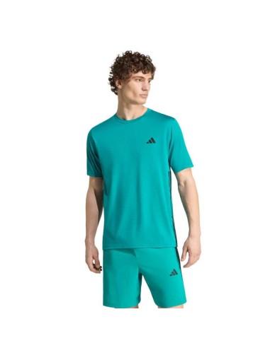 CAMISETA ADIDAS WORKOUT ESSENTIALS 3 VERDE KS6309