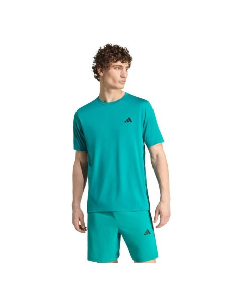 CAMISETA ADIDAS WORKOUT ESSENTIALS 3 VERDE KS6309