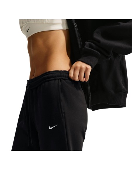 PANTALON NIKE STUDIO FLEECE NEGRO MUJER IM8078-001