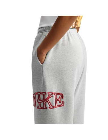 PANTALON NIKE STUDIO FLEECE GRIS MUJER IM9833-012
