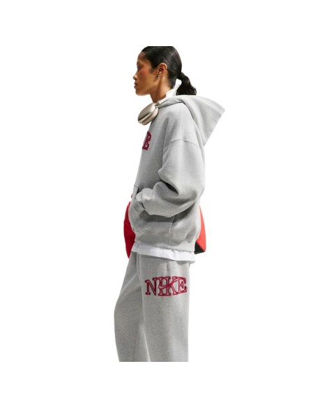 PANTALON NIKE STUDIO FLEECE GRIS MUJER IM9833-012