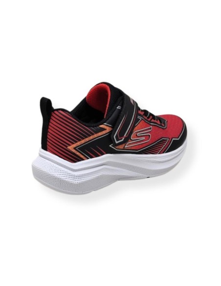 ZAPATILLAS SKECHERS MICROSPEC ROJO 404127L-BKRD