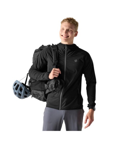 CHAQUETA CON CAPUCHA DARE 2B NEGRO DML617-800
