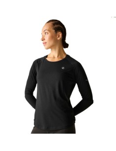 CAMISETA DARE2B MANGA LARGA NEGRO MUJER DWT803-800 2