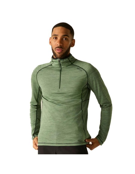 SUDADERA REGATTA MEDIA CREMALLERA VERDE RMA606-WSI