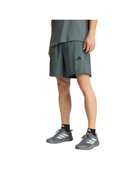 PANTALON CORTO ADIDAS ESSENTIALS BASE GRIS KS3847