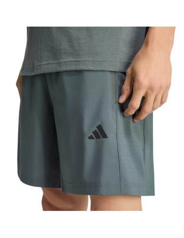 PANTALON CORTO ADIDAS ESSENTIALS BASE GRIS KS3847