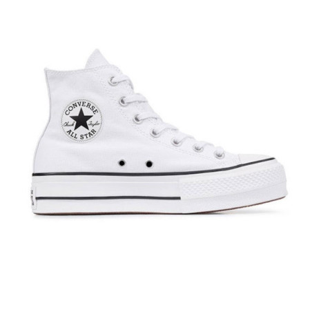 ZAP M CONVERSE BOTA PLATAFORMA BLANCA TELA