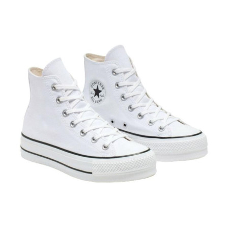 ZAP M CONVERSE BOTA PLATAFORMA BLANCA TELA