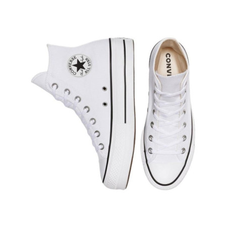 ZAP M CONVERSE BOTA PLATAFORMA BLANCA TELA