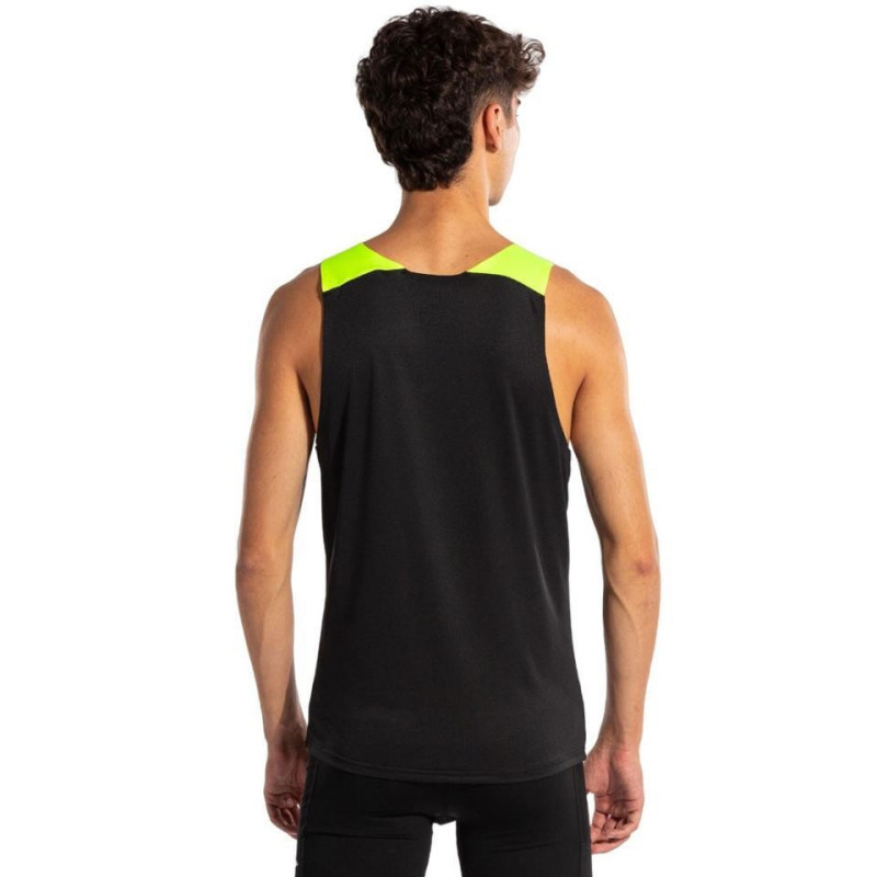 CAMISETA HOMBRE JOMA TIRANTE ELITE X NEGRO AMARI 