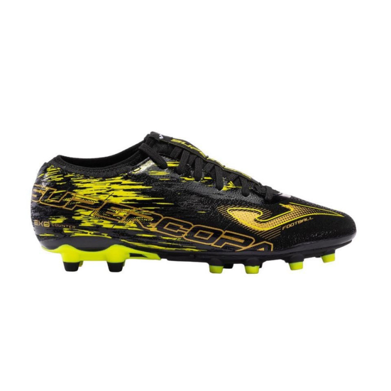 ZAPATILLA JOMA SUPERCOPA NEGRO AMARILLO