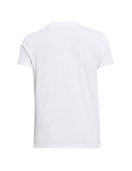 CAMISETA UNDER ARMOUR BLANCA MUJER