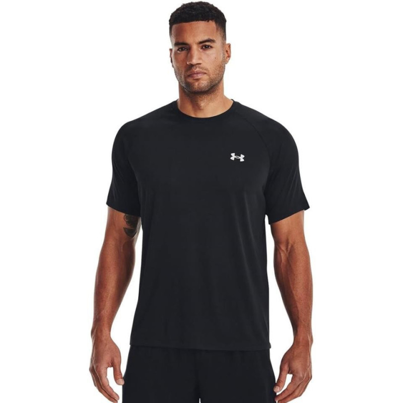 CAMISETA UNDER ARMOUR NEGRA REFLECTIVE 