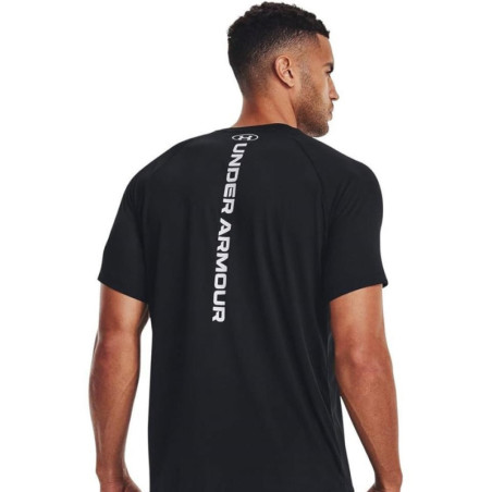 CAMISETA UNDER ARMOUR NEGRA REFLECTIVE 