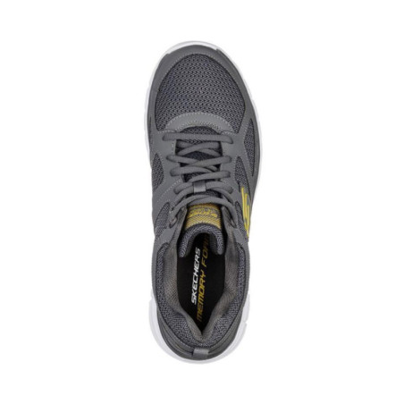 ZAPATILLA SKECHERS BURNS AGOURA GRIS HOMBRE