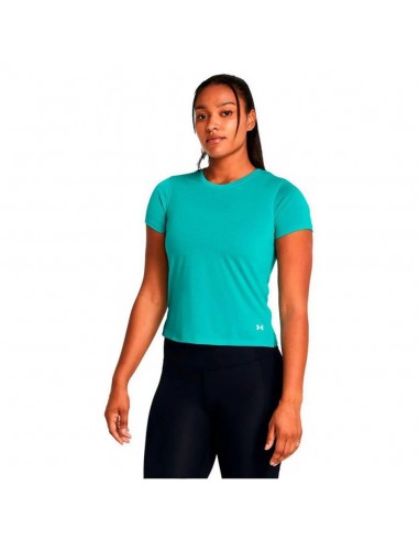 CAMISETA UNDER ARMOUR VERDE MUJER 