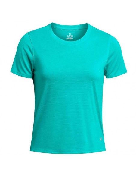 CAMISETA UNDER ARMOUR VERDE MUJER 