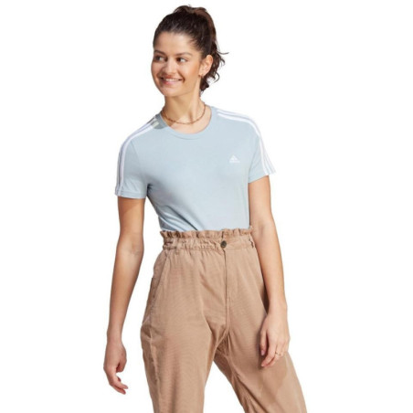 CAMISETA ADIDAS CELESTE ESSENTIALS MUJER