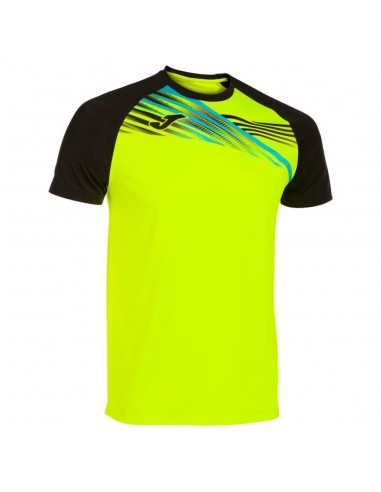 CAMISETA JOMA ELITE X AMARILLO NEGRA