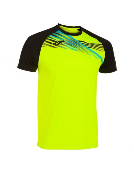 CAMISETA JOMA ELITE X AMARILLO NEGRA