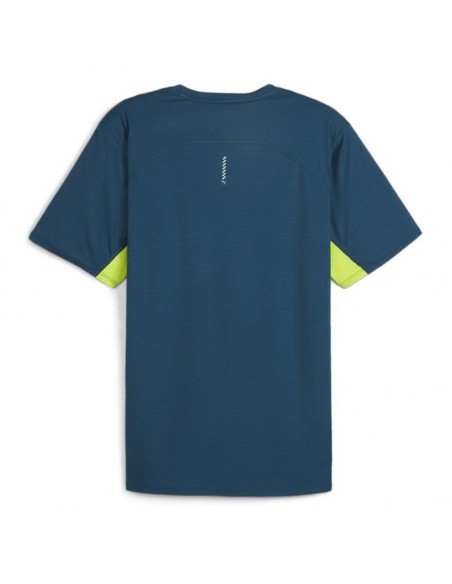 CAMISETA PUMA RUN FAVORITE VELOCIT AZUL 