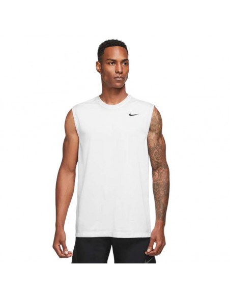 CAMISETA NIKE SIN MANGAS BLANCA DRI-FIT DX0991-100
