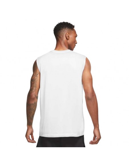 CAMISETA NIKE SIN MANGAS BLANCA DRI-FIT DX0991-100