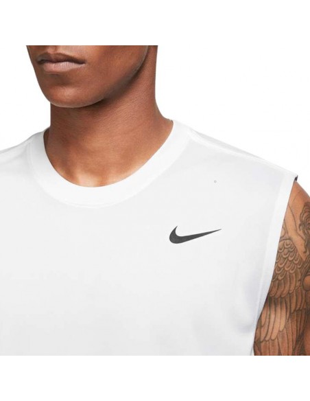 CAMISETA NIKE SIN MANGAS BLANCA DRI-FIT DX0991-100