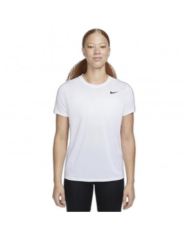 CAMISETA NIKE DRI-FIT BLANCA MUJER DX0687-100 