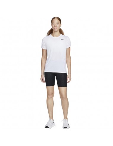 CAMISETA NIKE DRI-FIT BLANCA MUJER DX0687-100 