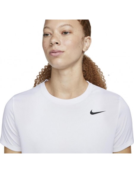 CAMISETA NIKE DRI-FIT BLANCA MUJER DX0687-100 