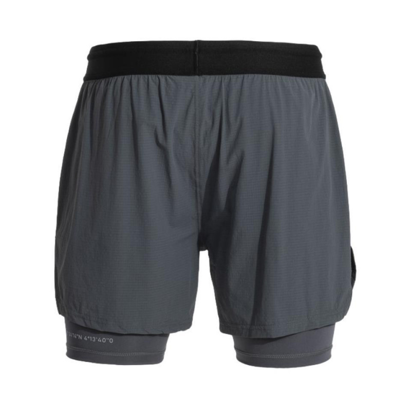 SHORT R-TRAIL NATURE GRIS CON MALLA 103174-150