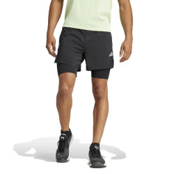 PANTALON CORTO ADIDAS GYM C/MALLA NEGRO IR8597 2