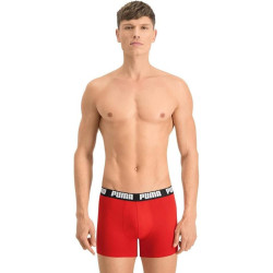 BOXER BASIC PUMA ROJO NEGRO PACK 2 521015001-786