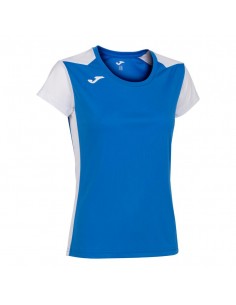 CAMISETA JOMA RECORD 2 AZUL BLANCO 901398-702