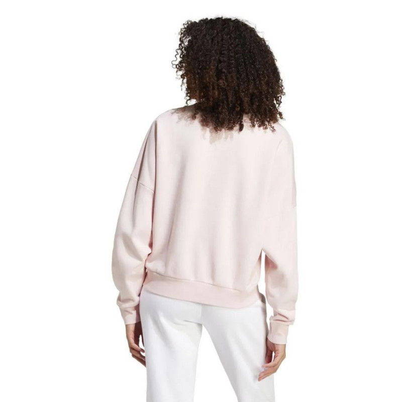 SUDADERA ADIDAS ESSENTIALS SMALL LOGO ROSA IX7954