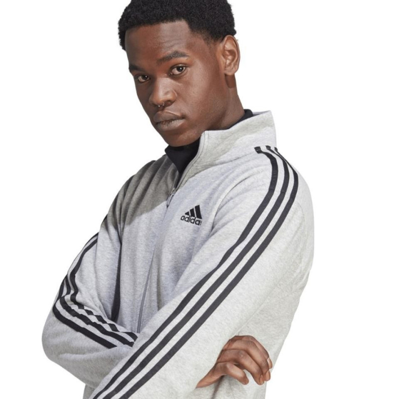 CHANDAL ADIDAS GRIS NEGRO 3-STRIPES IA3073