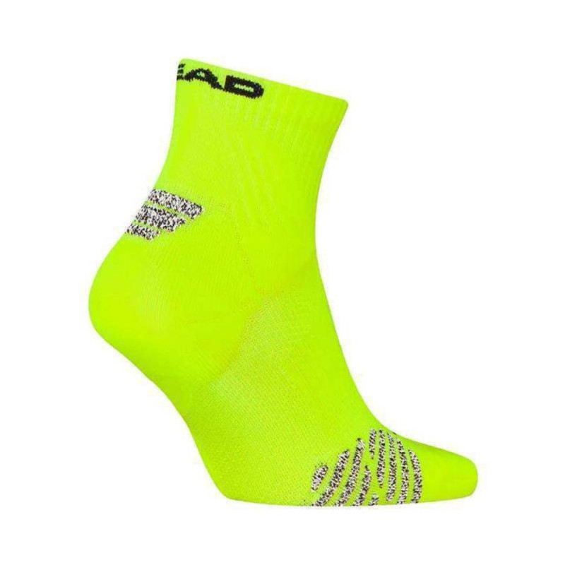 CALCETIN HEAD PADEL QUARTER AMARILLO 701226609-002