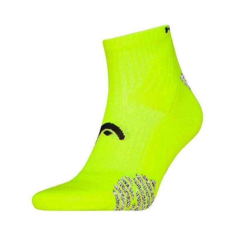 CALCETIN HEAD PADEL QUARTER AMARILLO 701226609-002