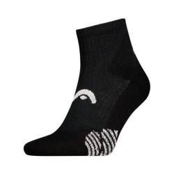 CALCETIN HEAD PADEL QUARTER NEGRO 701226609-002 2