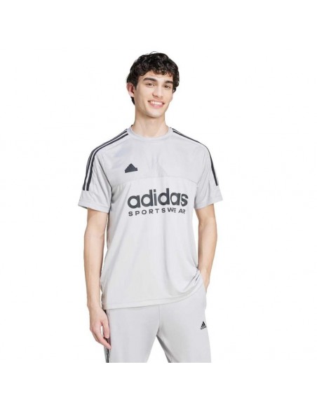 CAMISETA ADIDAS M TIRO Q1 GRIS IW5958
