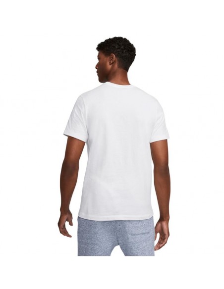 CAMISETA NIKE SPORTWEAR CLUB BLANCA AR4997-100