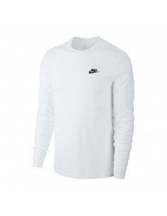 CAMISETA NIKE SPORTWEAR CLUB BLANCA AR5193-100