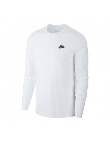 CAMISETA NIKE SPORTWEAR CLUB BLANCA AR5193-100