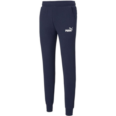 PANTALON LARGO PUMA AZUL SLIM ESSENCIAL 586749-06