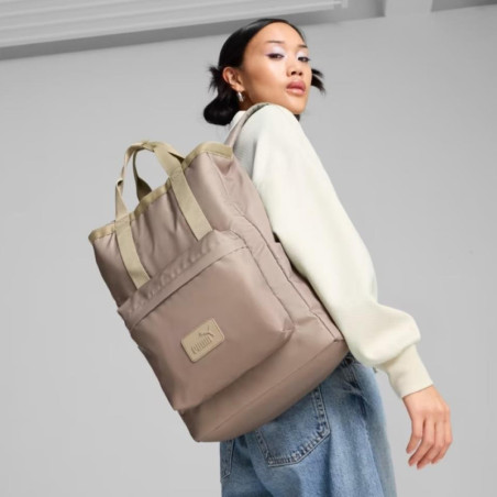 MOCHILA PUMA CORE COLLEGE BEIGE 090655-02
